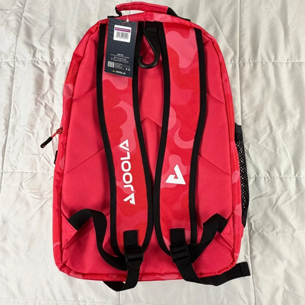 JOOLA Vision II Backpack Deluxe Pink Camo Sports‎ Bag Pickleball NEW